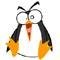 crazy penguin