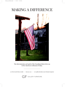 Magazine ad for Richmond Magazine