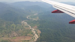 Carol took this as the plane came in for a landing