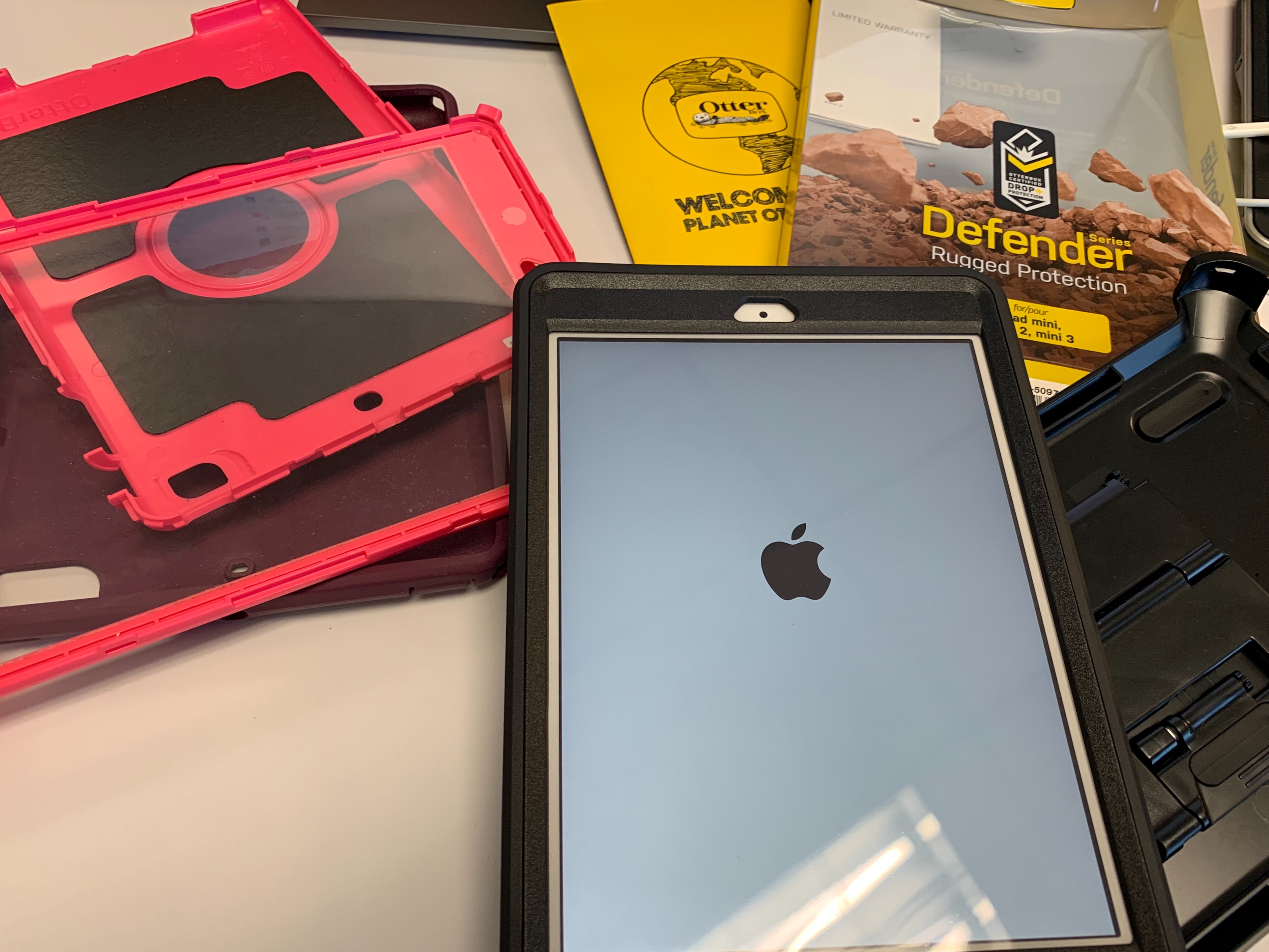 Old case is removed and the new case is on!